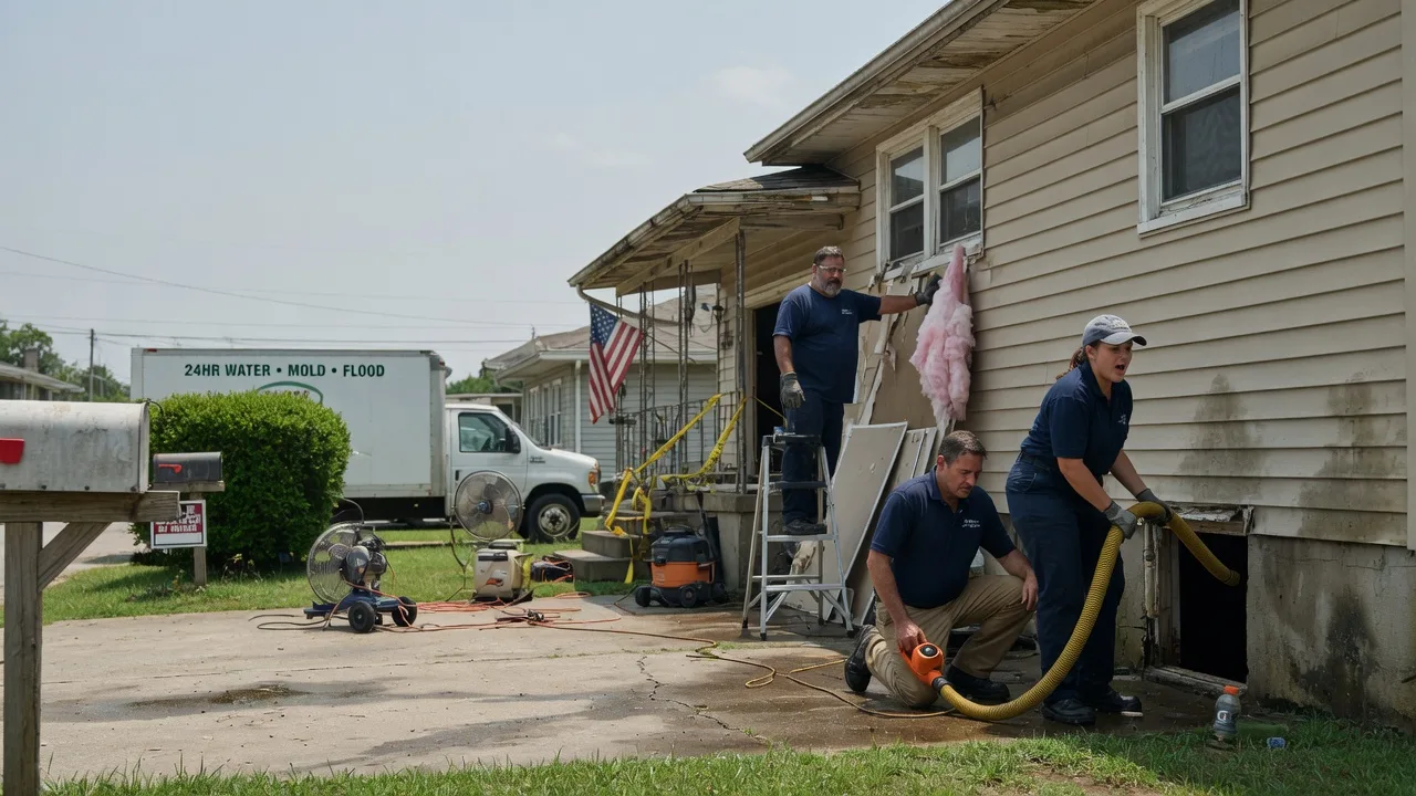 Water Damage Repair in Big Bend, WV near me